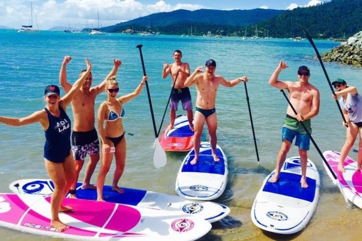 Sup hire at Airlie Beach in the Whitsundays